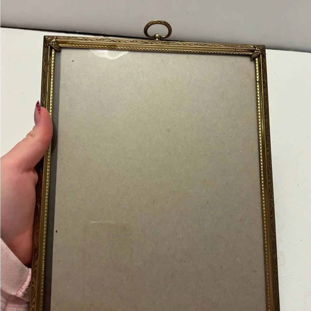 Vintage Gold Ornate Picture Frame Wall Hanging Antique Style Decor 10 x 8